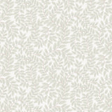 Lindlöv Light Grey Leafy Vines Wallpaper by A-Street Prints - MD34017