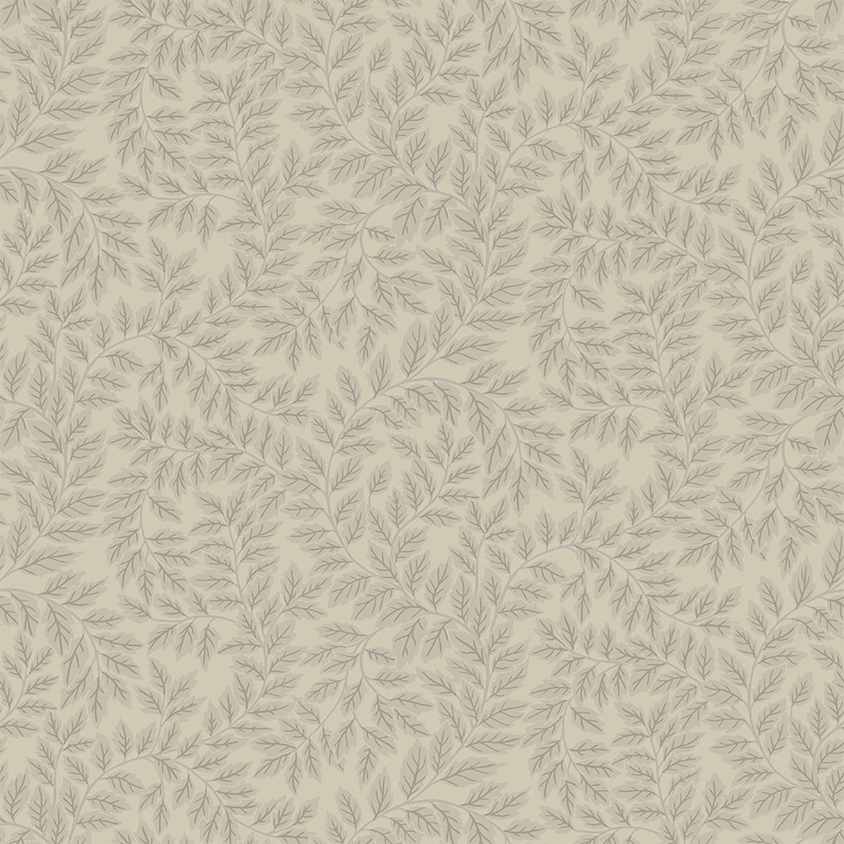 Lindlöv Taupe Leafy Vines Wallpaper by A-Street Prints - MD34018