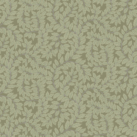 Lindlöv Moss Leafy Vines Wallpaper by A-Street Prints - MD34020