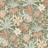 Cecilia Moss Tulip and Daffodil Wallpaper by A-Street Prints - MD34029