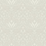 Mara Beige Tulip Ogee Wallpaper by A-Street Prints - MD34039
