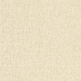 Halliday Taupe Faux Linen Wallpaper with Metallic Textured Fabric Look - Advantage 4144-9109
