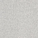 Halliday Grey Faux Linen Wallpaper with Metallic Raised Ink Texture - Advantage 4144-9110