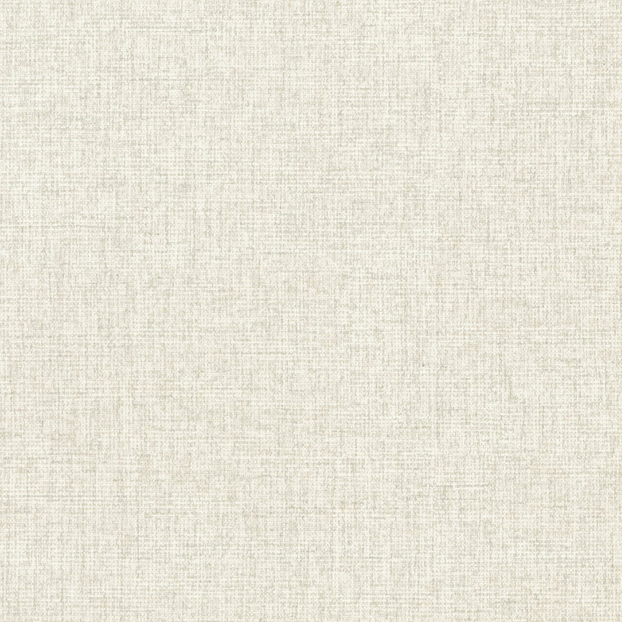 Halliday Pearl Faux Linen Wallpaper with Metallic Textured Fabric Pattern - Advantage 4144-9112
