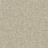 Larimore Light Brown Faux Fabric Wallpaper with Metallic Raised Ink Texture - Advantage 4144-9114