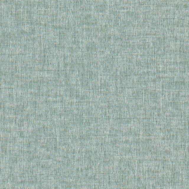 Larimore Light Blue Faux Fabric Wallpaper with Metallic Textured Fabric Effect - Advantage 4144-9115