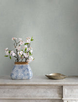 Glenburn Light Grey Woven Shimmer Wallpaper with Metallic Fabric Texture - Advantage 4144-9118
