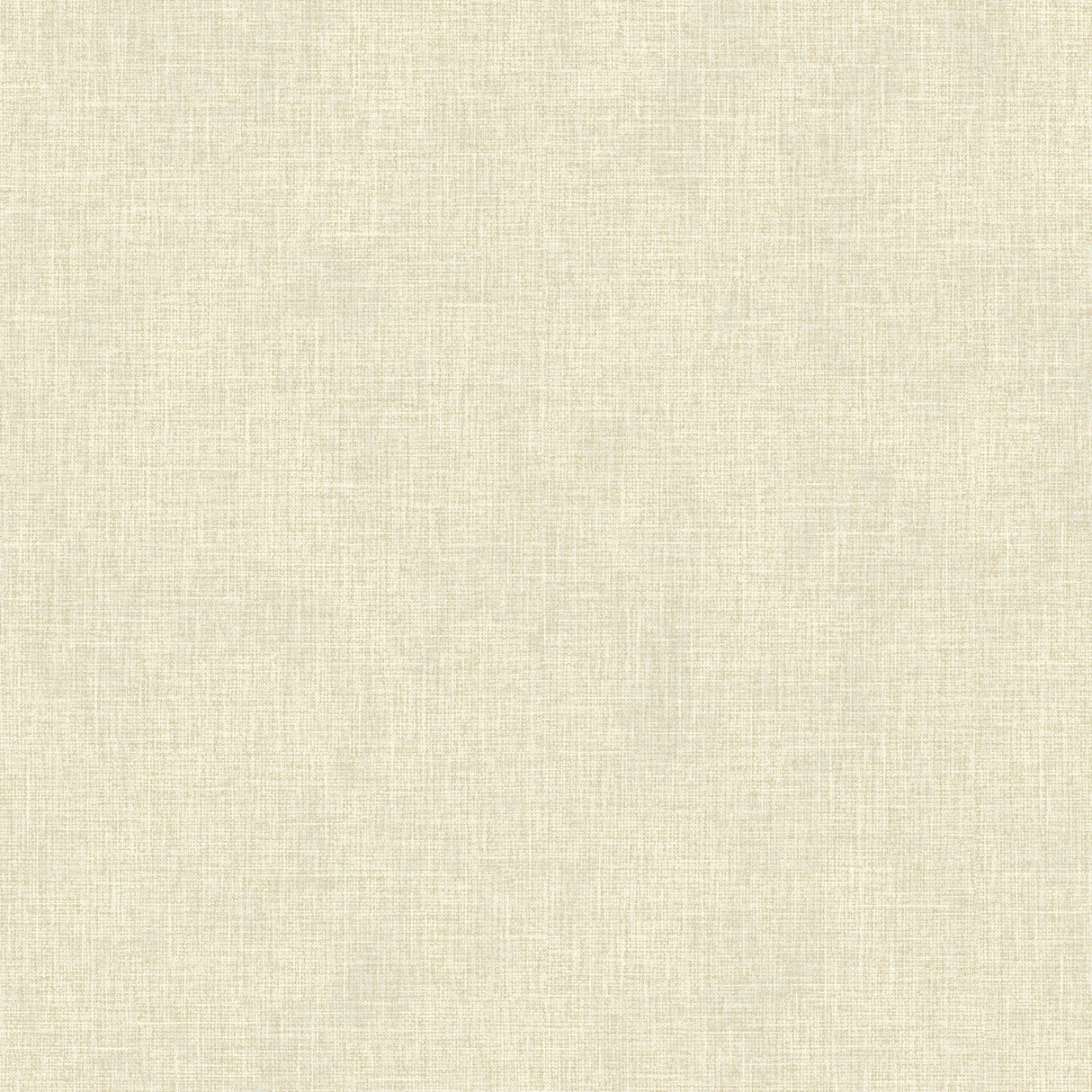 Buxton Cream Faux Weave Wallpaper with Metallic Textured Fabric Texture - Advantage 4144-9119
