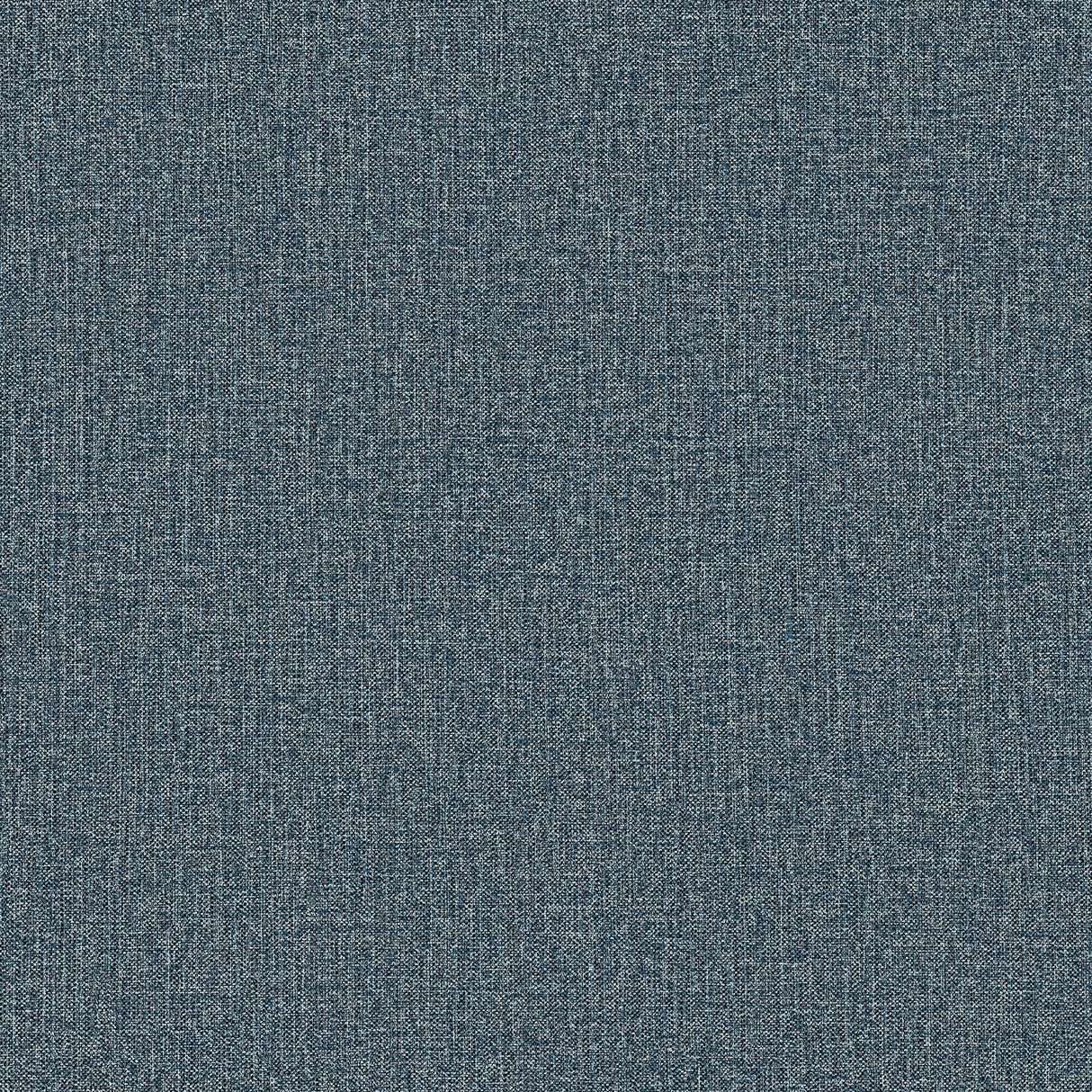 Hatton Dark Blue Faux Tweed Wallpaper with Metallic Raised Ink Texture - Advantage 4144-9125