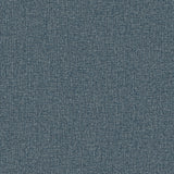 Hatton Dark Blue Faux Tweed Wallpaper with Metallic Raised Ink Texture - Advantage 4144-9125