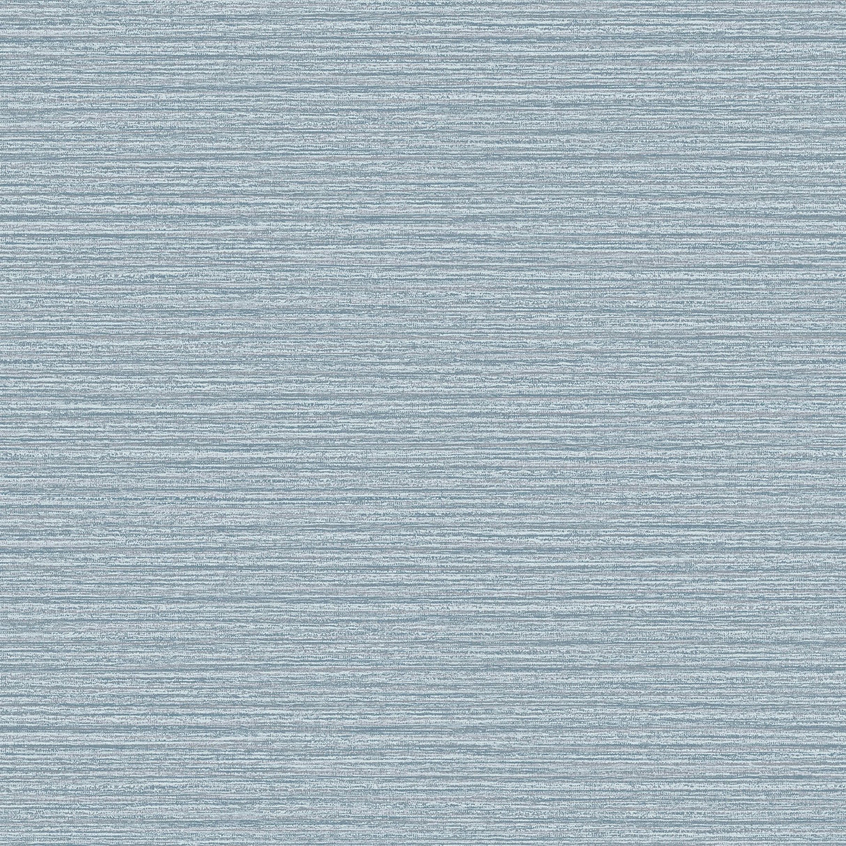 Hazen Sky Blue Shimmer Stripe Wallpaper with Faux Grasscloth Modern Pattern - Advantage 4144-9135