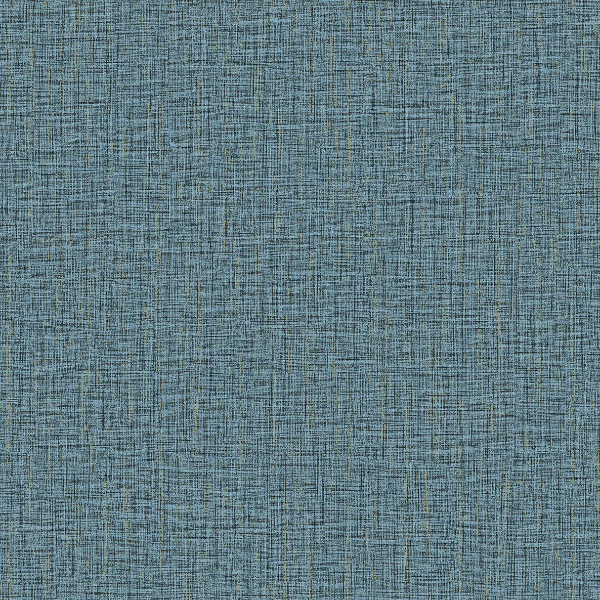 Glenburn Blue Woven Shimmer Wallpaper with Metallic Textured Fabric Pattern - Advantage 4144-9146