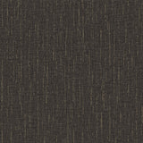 Sanburn Brown Metallic Linen Wallpaper with Metallic Raised Ink Fabric Texture - Advantage 4144-9147