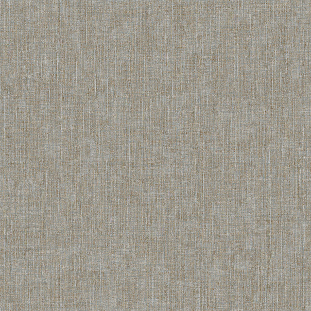 Glenburn Neutral Woven Shimmer Wallpaper with Fabric Texture in Metallic Taupe/Grey - Advantage 4144-9152