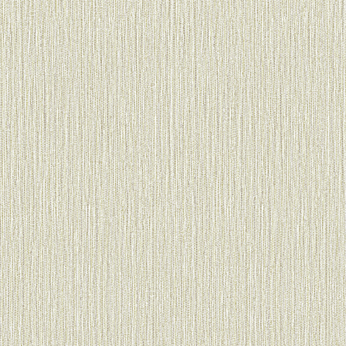 Bowman Wheat Faux Linen Wallpaper with Metallic Textured Fabric Texture - Advantage 4144-9154