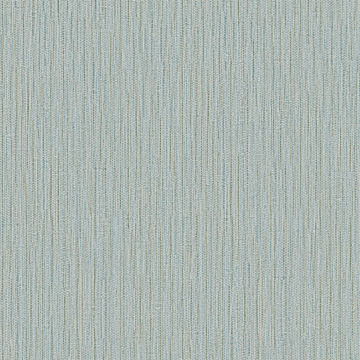 Bowman Sea Green Faux Linen Wallpaper with Metallic Textured Fabric Look - Advantage 4144-9155