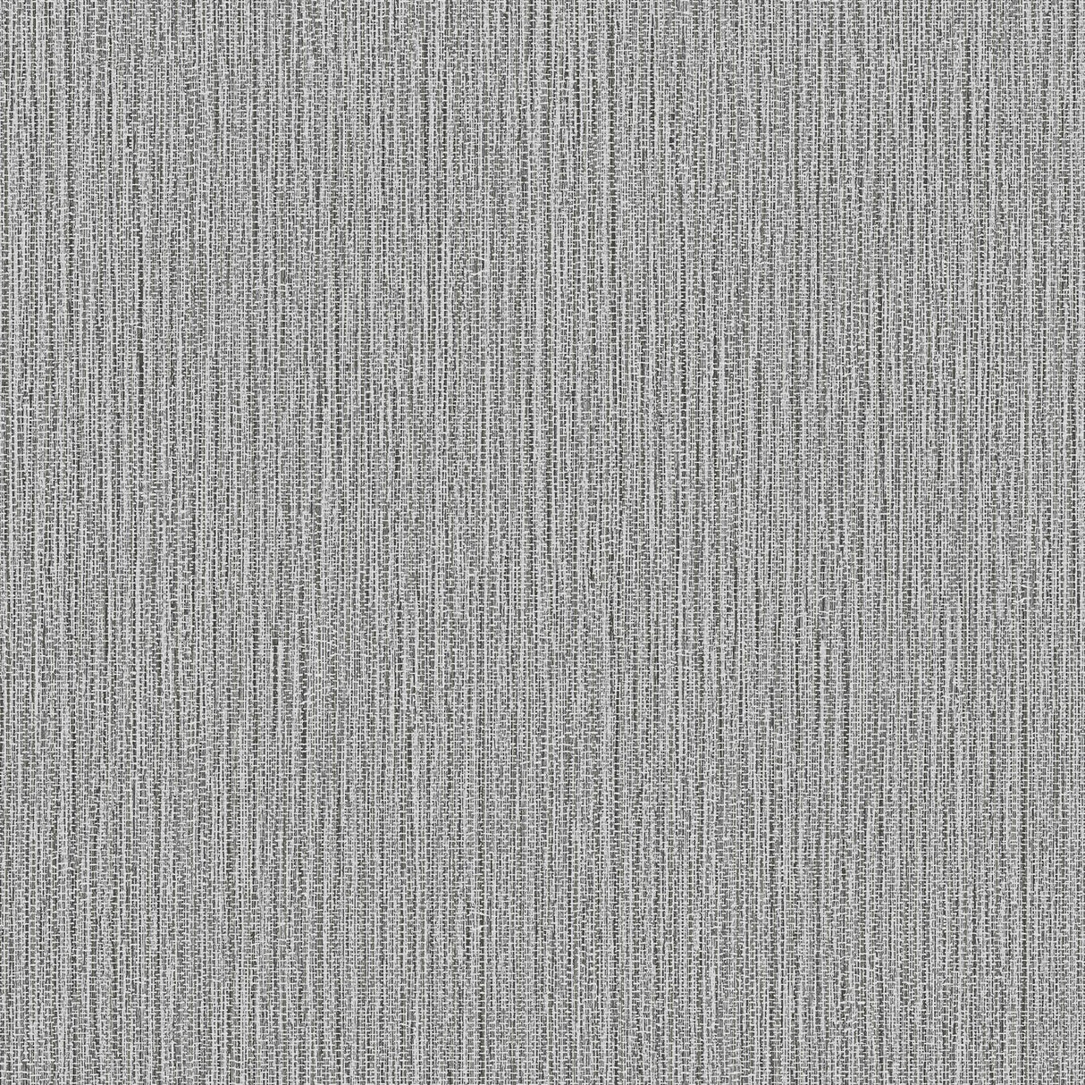 Bowman Charcoal Faux Linen Wallpaper with Fabric Textures Pattern, Modern Style - Advantage 4144-9157