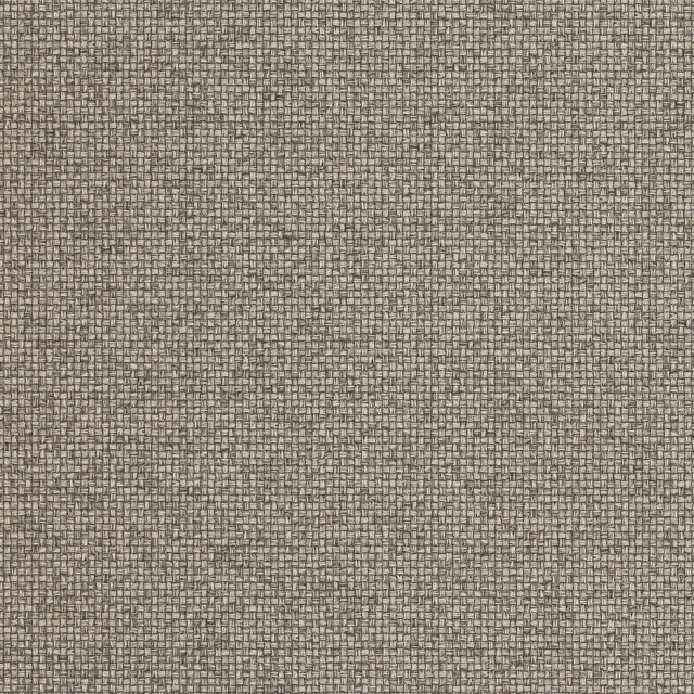 Surrey Chocolate Basketweave Wallpaper with Faux Grasscloth Texture - Advantage 4144-9160