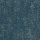 Edmore Dark Blue Faux Suede Wallpaper with Metallic Textured Fabric Texture - Advantage 4144-9165