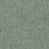 Eagen Grey Linen Weave Wallpaper with Metallic Textured Fabric Texture - Brewster 4144-9175