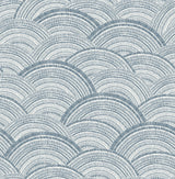 Encircle Indigo Geometric Wallpaper with Bohemian Graphics Pattern - A-Street Prints 4146-27200