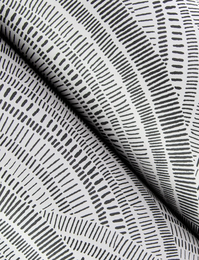 Encircle Black Geometric Wallpaper with Bohemian Graphics Pattern - A-Street Prints 4146-27203