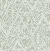 Urbane Sage Diamonds Wallpaper with Global Geometric Motif - A-Street Prints 4146-27209