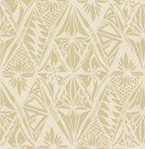Urbane Yellow Diamonds Wallpaper with Bohemian Geometric Motif - A?Street Prints 4146-27211