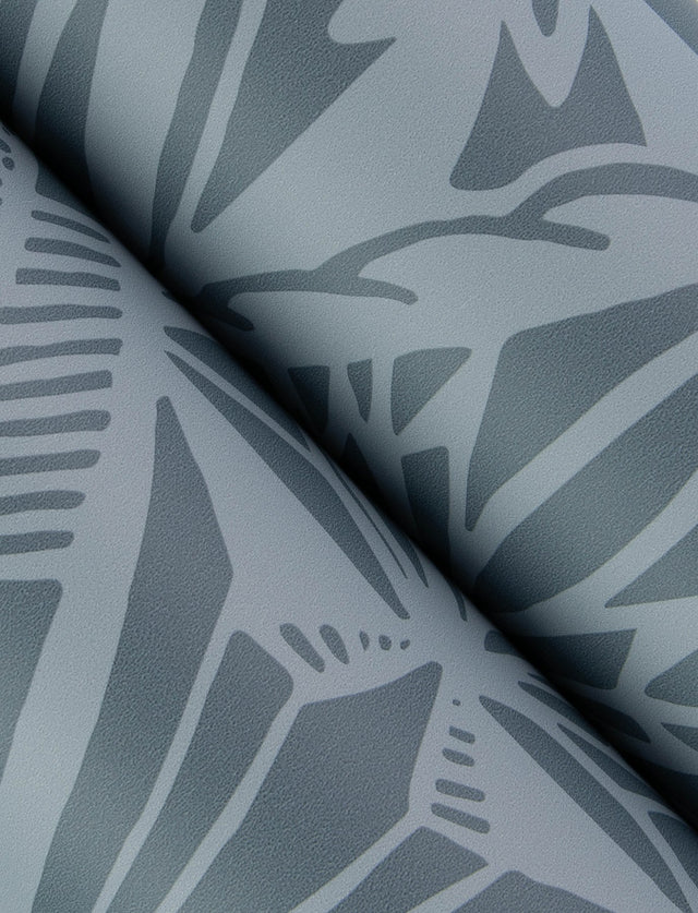 Urbane Denim Diamonds Wallpaper with Global Geometric Motif - A-Street Prints 4146-27213