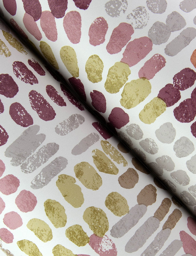 Wanderer Multicolor Mosaic Wallpaper with Bohemian Geometric Pattern - A-Street Prints 4146-27216