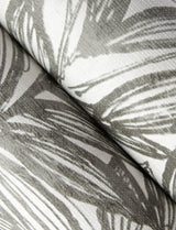 Rhythmic Charcoal Leaf Wallpaper with Botanical Leaf Motif, Farmhouse Style - A-Street Prints 4146-27229