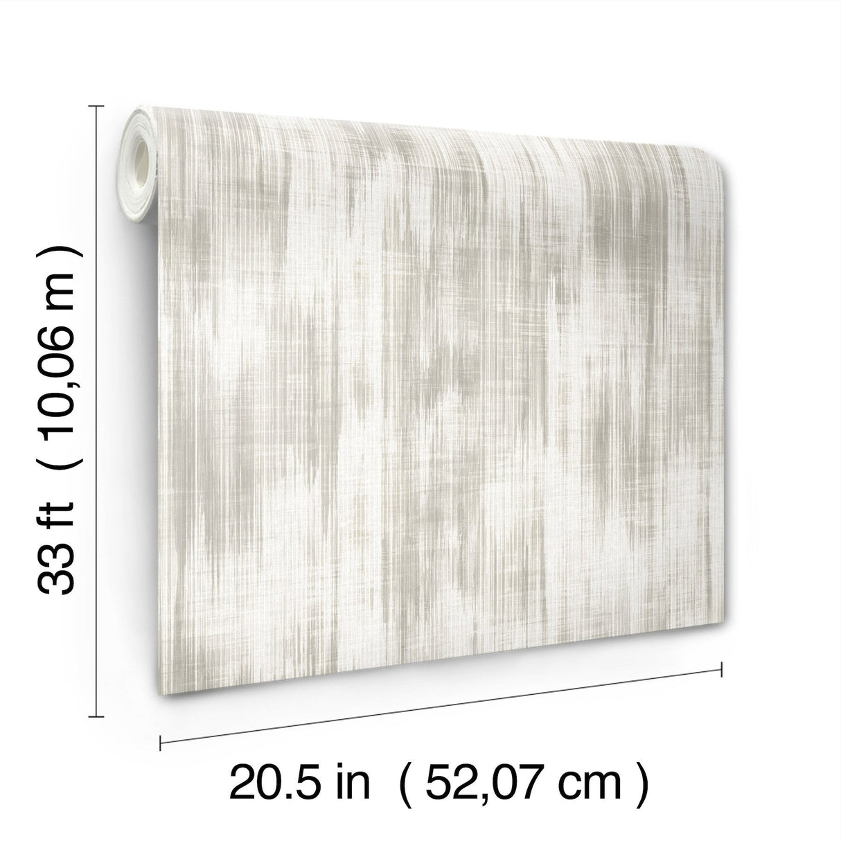 Marvel Grey Ripple Wallpaper with Modern Graphic Fabric Texture - A-Street Prints 4146-27243