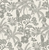 Jacaranda Stone Tropical Trail Wallpaper with Bohemian Animals Pattern - Brewster 4146-27247