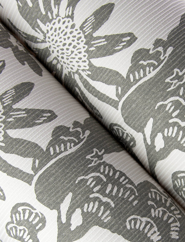 Jacaranda Stone Tropical Trail Wallpaper with Bohemian Animals Pattern - Brewster 4146-27247