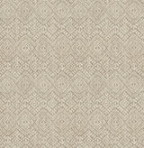 Gallivant Neutral Woven Geometric Wallpaper with Bohemian Global Pattern - A-Street Prints 4146-27252