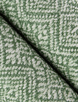Gallivant Green Woven Geometric Wallpaper with Textured Raised Ink - Brewster 4146-27256