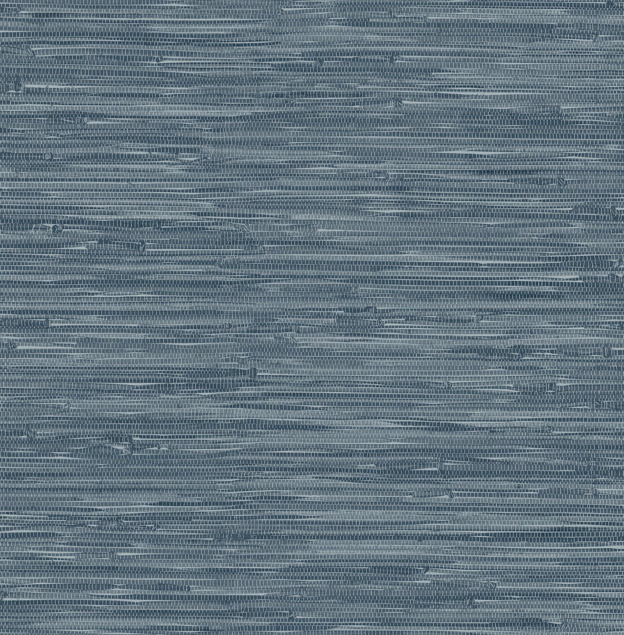 Exhale Indigo Woven Faux Grasscloth Wallpaper with Traditional Faux Grasscloth Pattern - Brewster 4146-27260