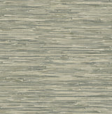 Exhale Moss Woven Faux Grasscloth Wallpaper with Faux Grasscloth Graphics - A-Street Prints 4146-27261