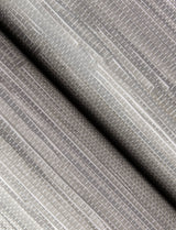 Exhale Light Grey Woven Faux Grasscloth Wallpaper with Raised Ink Texture - Brewster 4146-27263