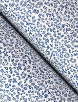 Soul Indigo Animal Print Wallpaper with Bohemian Leopard Print - A-Street Prints 4146-27268