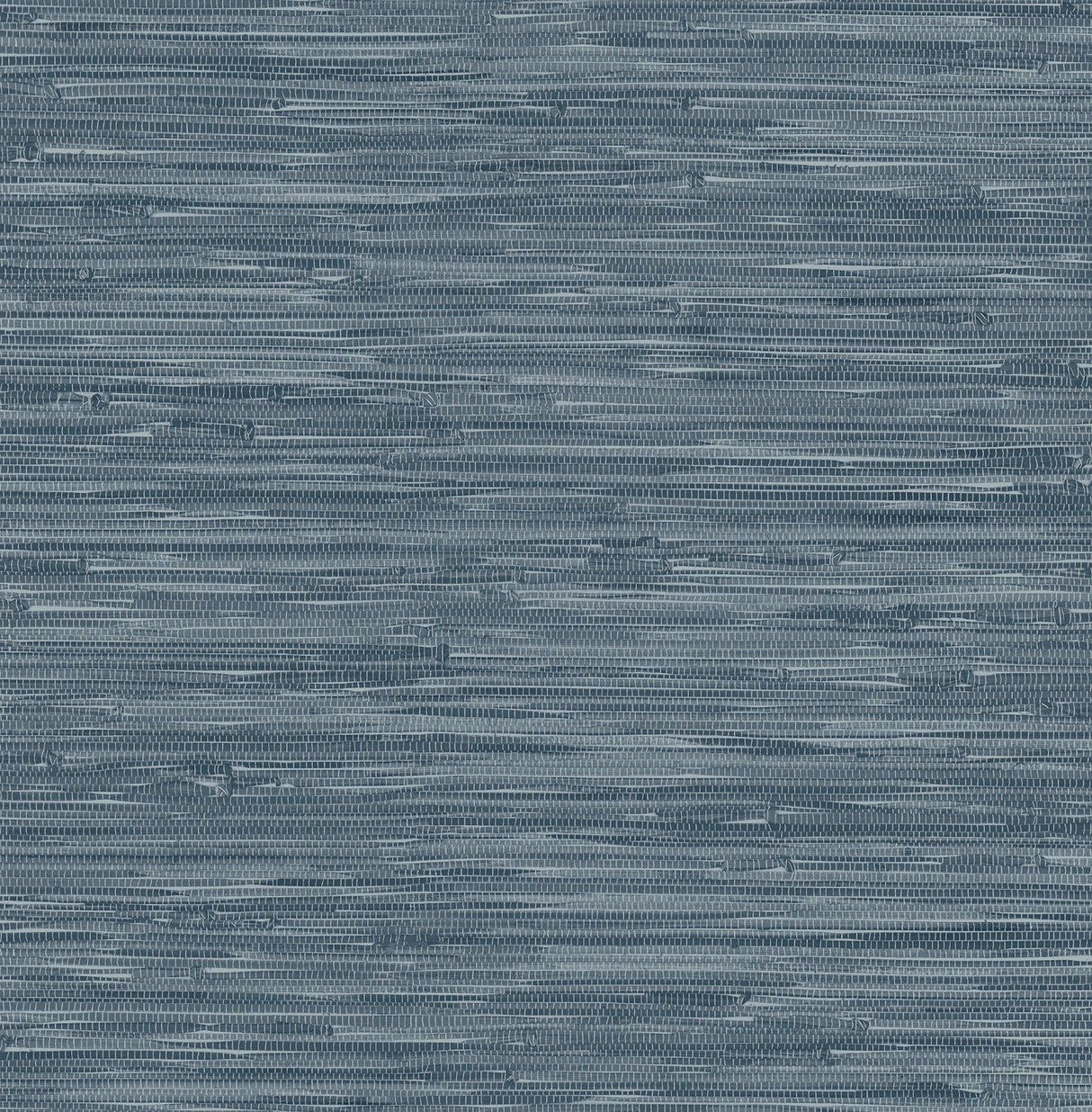 A-Street Prints Exhale Indigo Woven Faux Grasscloth Wallpaper roll and detail