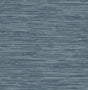 A-Street Prints Exhale Indigo Woven Faux Grasscloth Wallpaper roll and detail