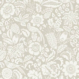 Marta Beige Floral Trail Wallpaper by A-Street Prints, pattern 4147-27361