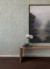 Marta Beige by A-Street Prints Floral Trail Wallpaper- A-Street Prints 4147-27361