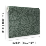 Marta Green by A-Street Prints Floral Trail Wallpaper – A-Street Prints 4147-27362