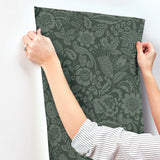 Marta Green by A-Street Prints Floral Trail Wallpaper – A-Street Prints 4147-27362