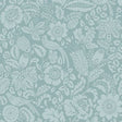 Marta Teal Floral Trail Wallpaper by A-Street Prints
