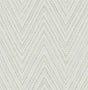 A-Street Prints Lainey Green Stitched Chevron Wallpaper roll and pattern