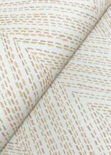 Lainey Apricot by A-Street Prints Stitched Chevron Wallpaper – A-Street Prints 4147-27371