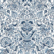 Blanche Blue Floral Damask Wallpaper by A-Street Prints, 20.5 in x 33 ft roll